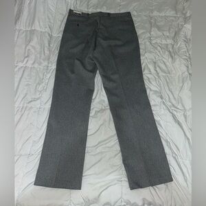 Vintage Blair Herringbone Trousers Pants Gray 37W 1986 Men's 80s New With Tags